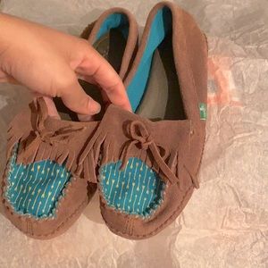 Sanuk Moccasin Sandals